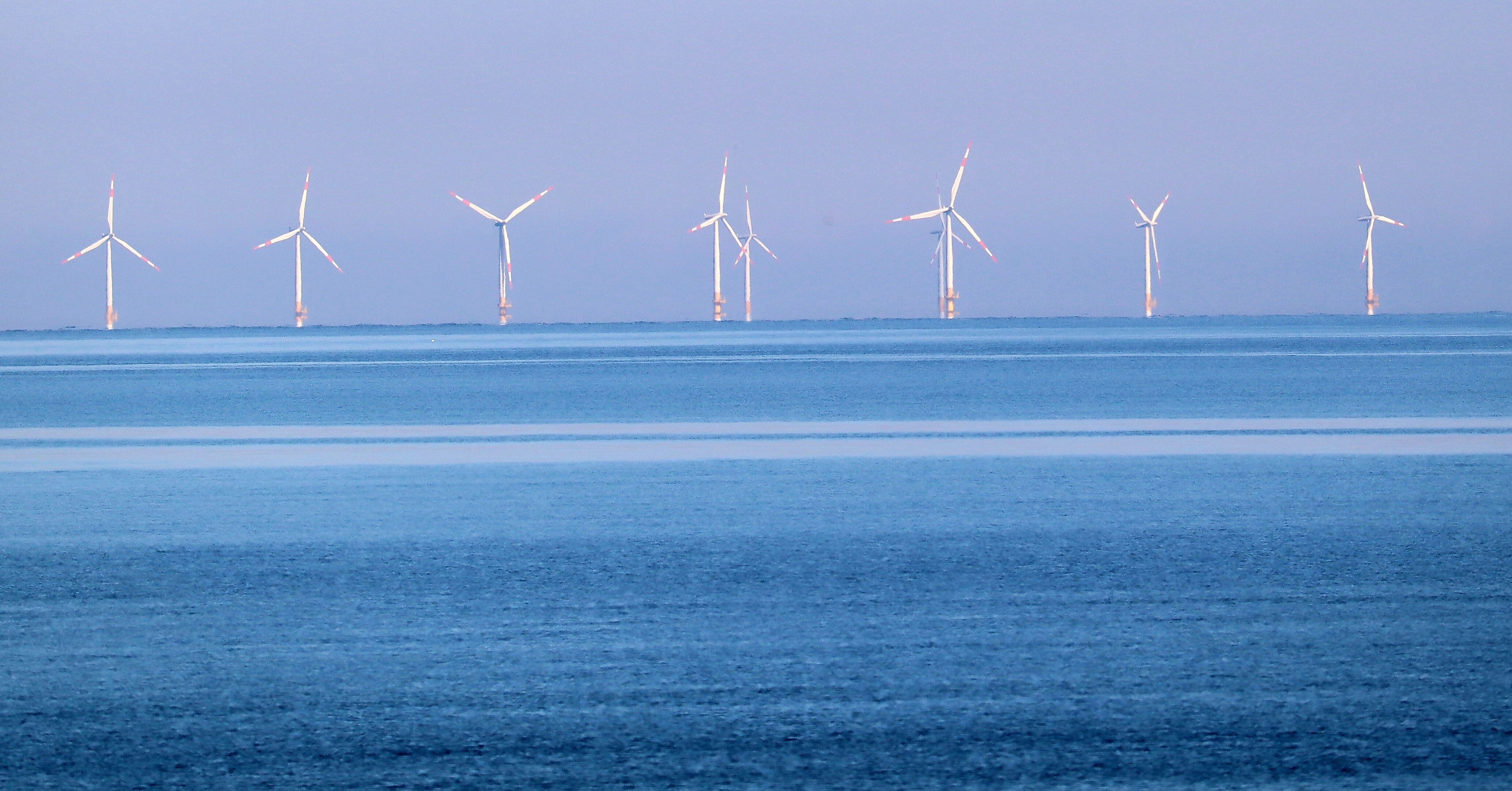 Offshore wind Turbines on the horizon